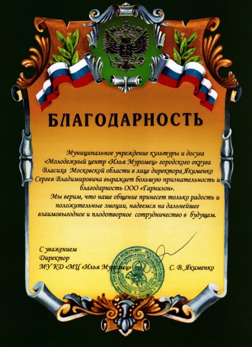 МУ КД «МЦ «Илья Муромец» МУ КД «МЦ «Илья Муромец»